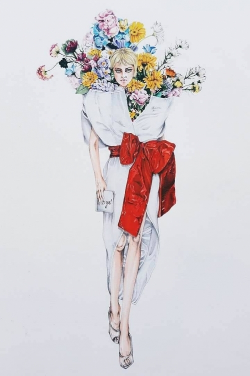 Đạo thiết kế của Moschino, Tiêu Châu Như Quỳnh bị tín đồ Việt gọi là ‘Bó hoa kém sắc di động’